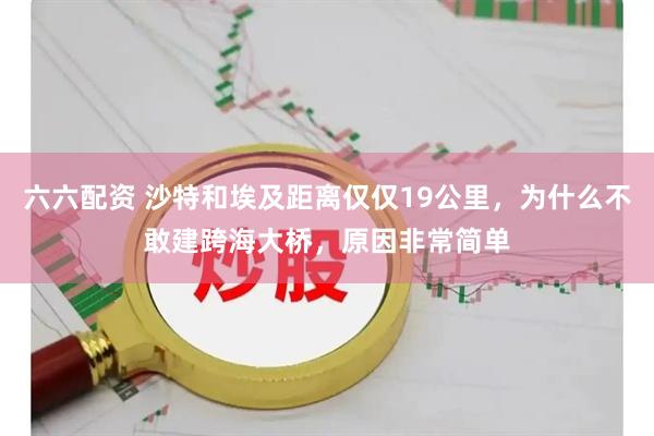 六六配资 沙特和埃及距离仅仅19公里，为什么不敢建跨海大桥，原因非常简单